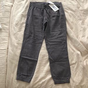 Cabin Klein solid drawstring jogger